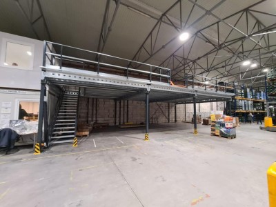 Mezzanine ELVI Latvija logistikalle 9